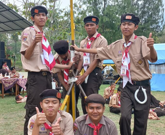 Kegiatan Ekstrakurikuler Pramuka SLB Purba Adhi Suta